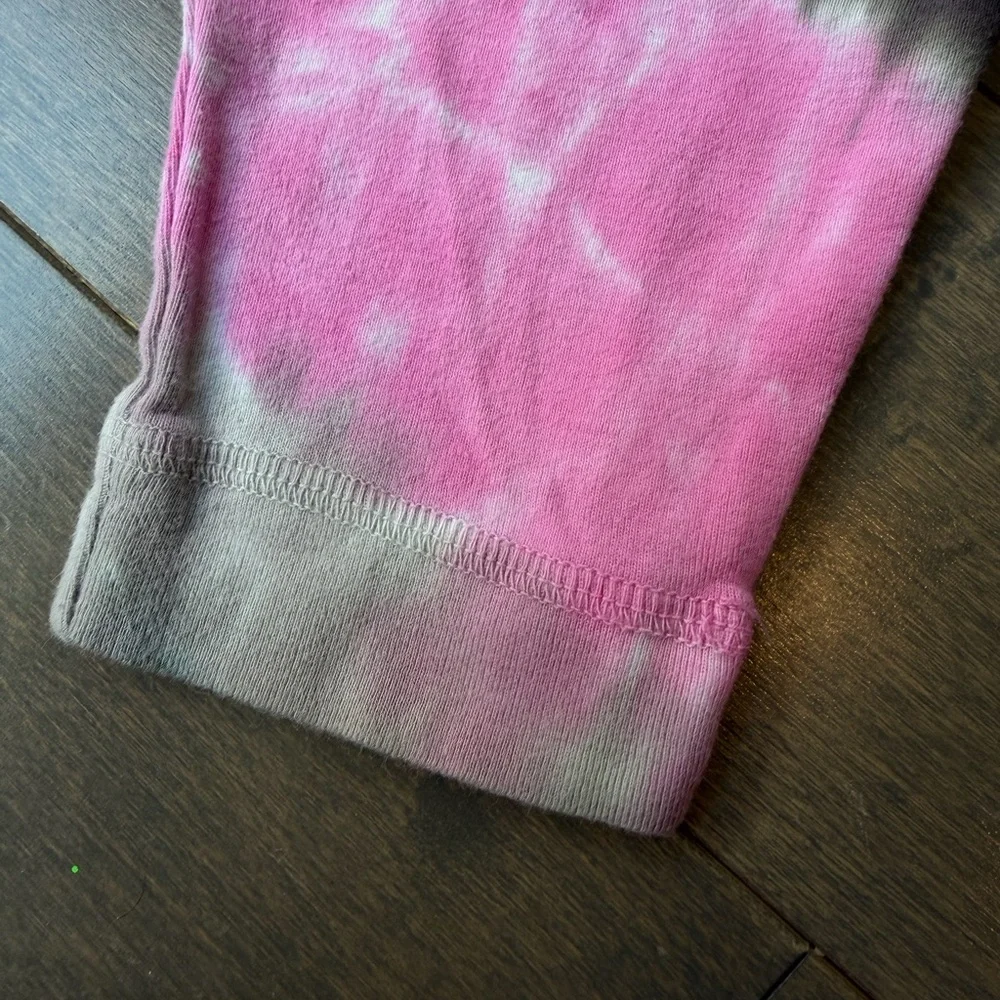 Pink & Brown Tie-Dye Matching Baby Outfit